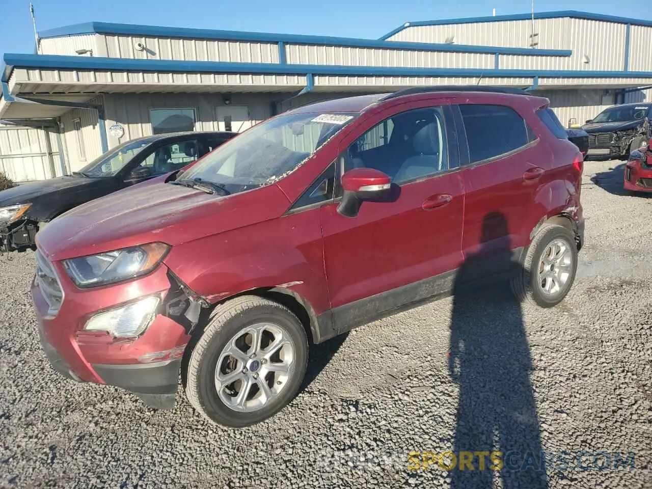 1 Photograph of a damaged car MAJ6S3GL5LC385876 FORD ECOSPORT 2020