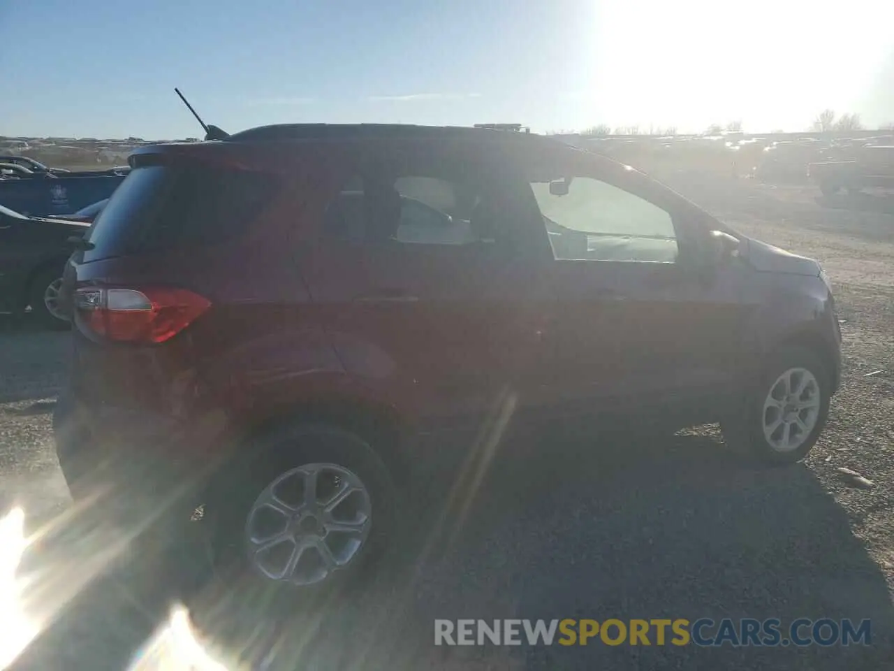 3 Photograph of a damaged car MAJ6S3GL5LC385876 FORD ECOSPORT 2020