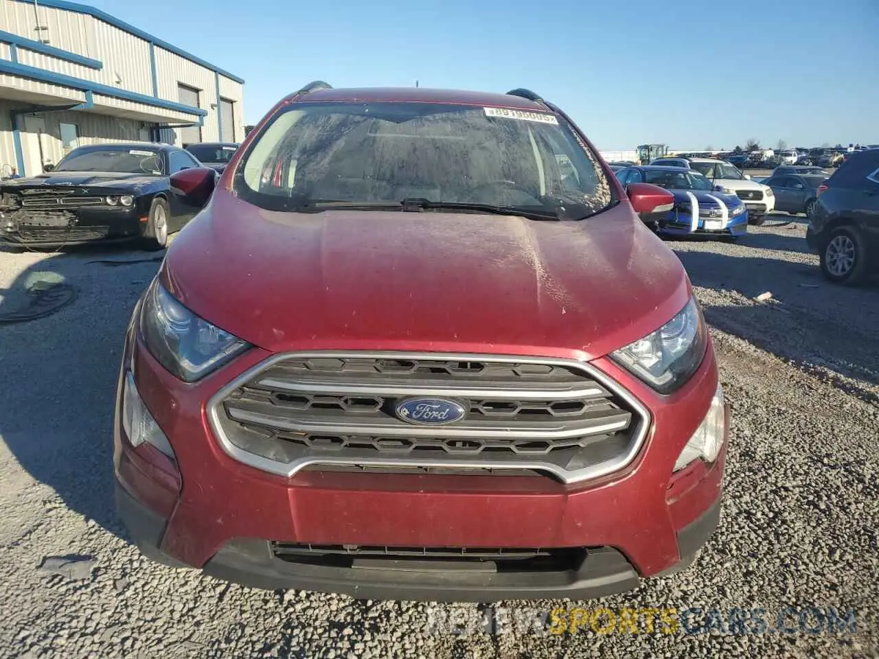 5 Photograph of a damaged car MAJ6S3GL5LC385876 FORD ECOSPORT 2020