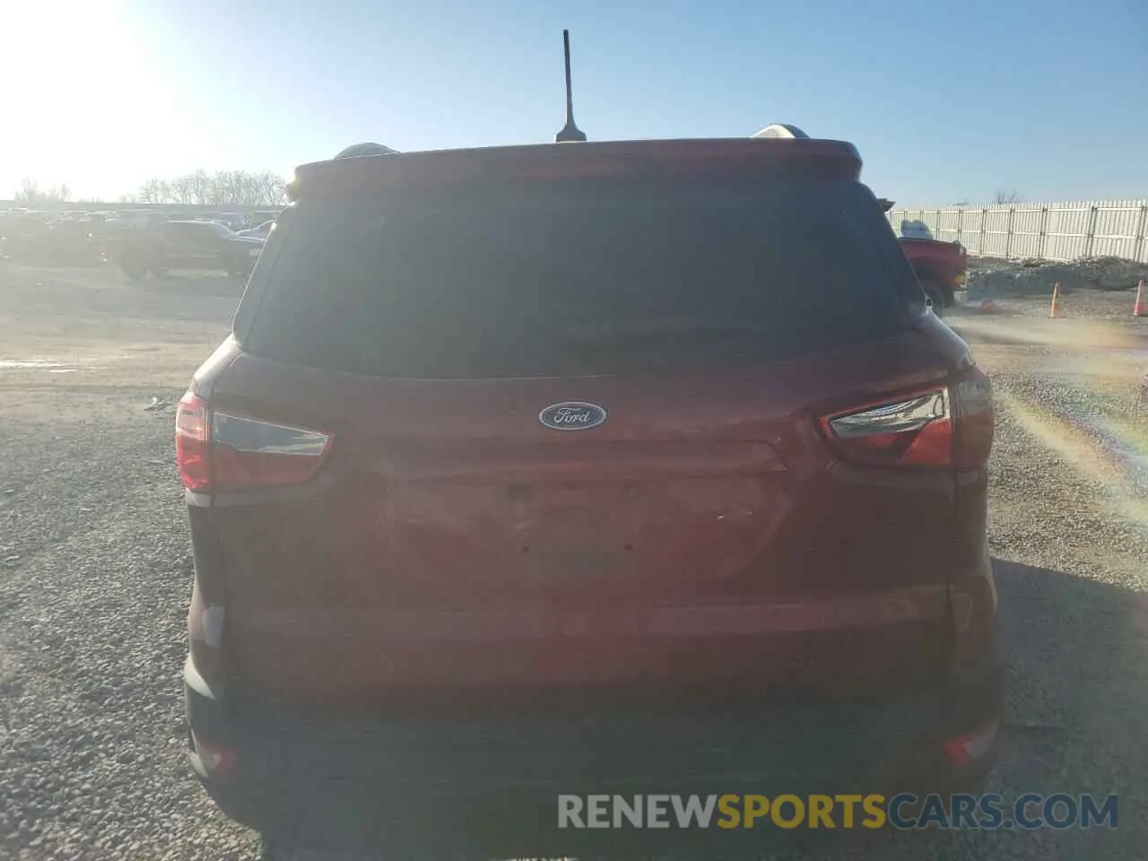 6 Photograph of a damaged car MAJ6S3GL5LC385876 FORD ECOSPORT 2020