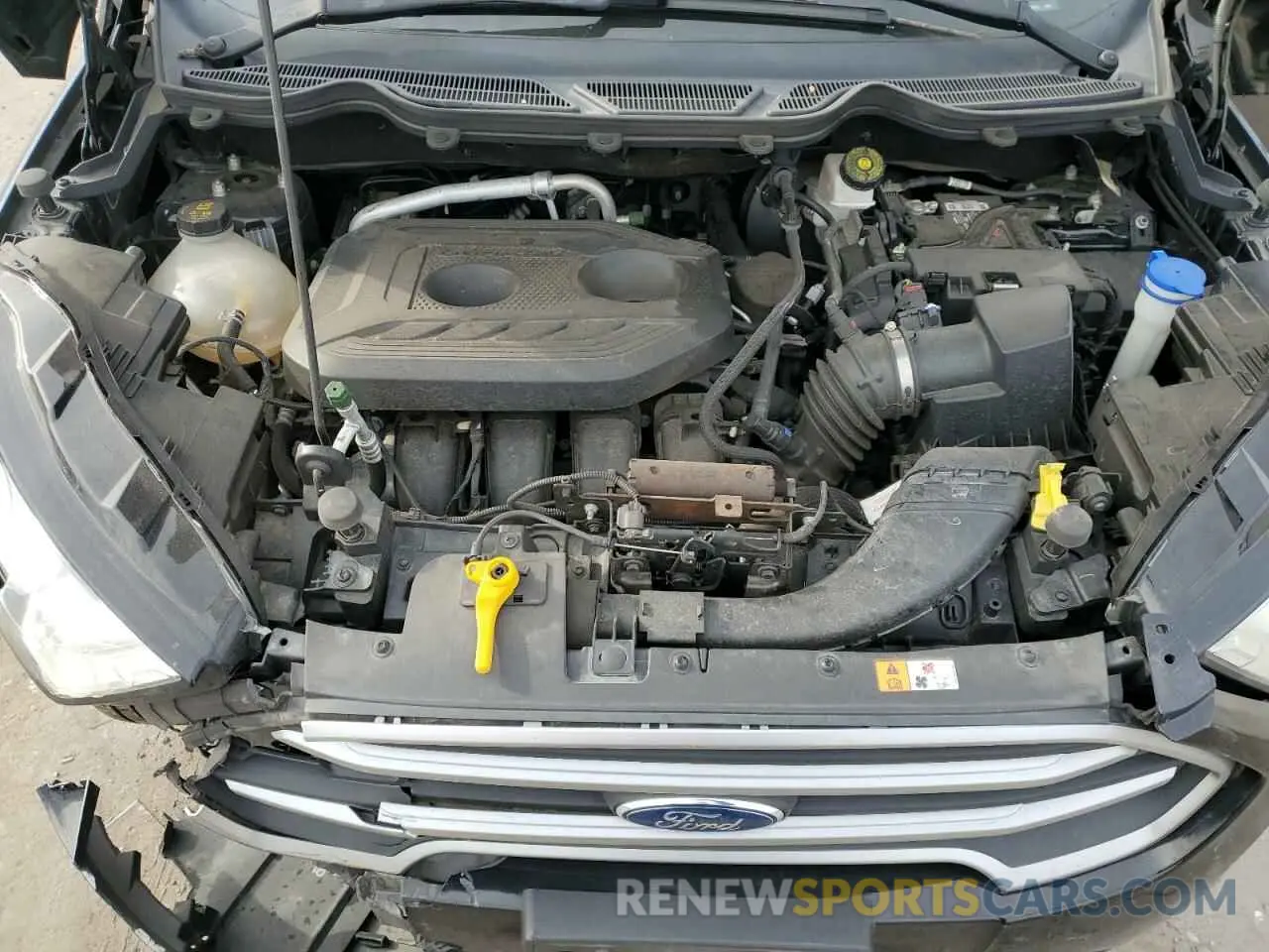 14 Photograph of a damaged car MAJ6S3GL6LC327856 FORD ECOSPORT 2020