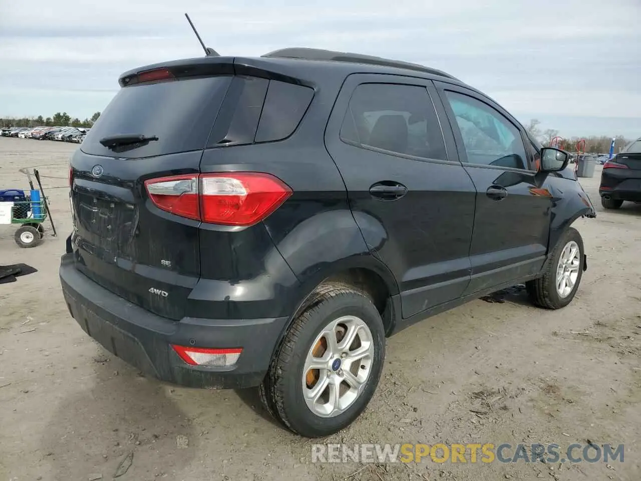 3 Photograph of a damaged car MAJ6S3GL6LC327856 FORD ECOSPORT 2020