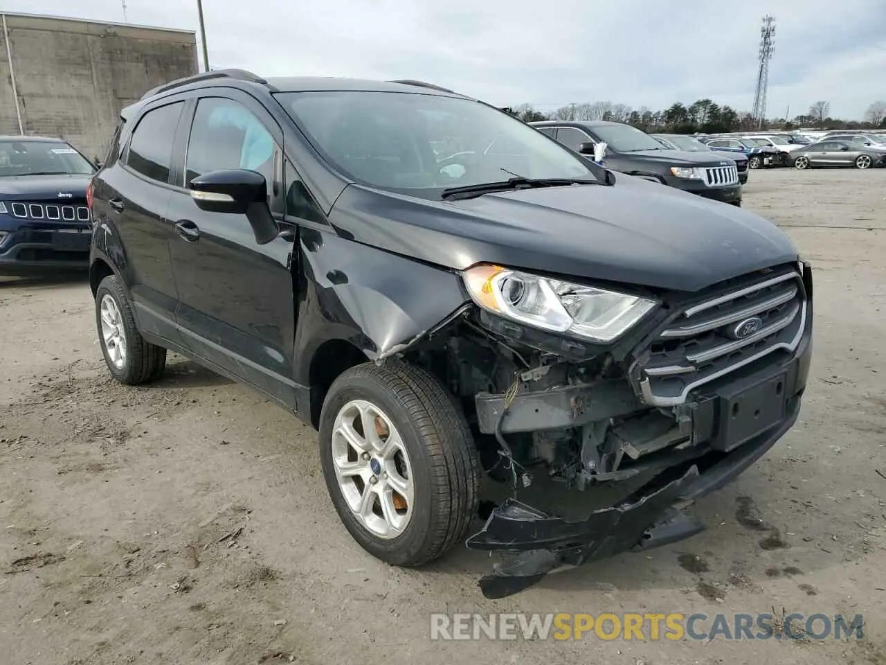 4 Photograph of a damaged car MAJ6S3GL6LC327856 FORD ECOSPORT 2020