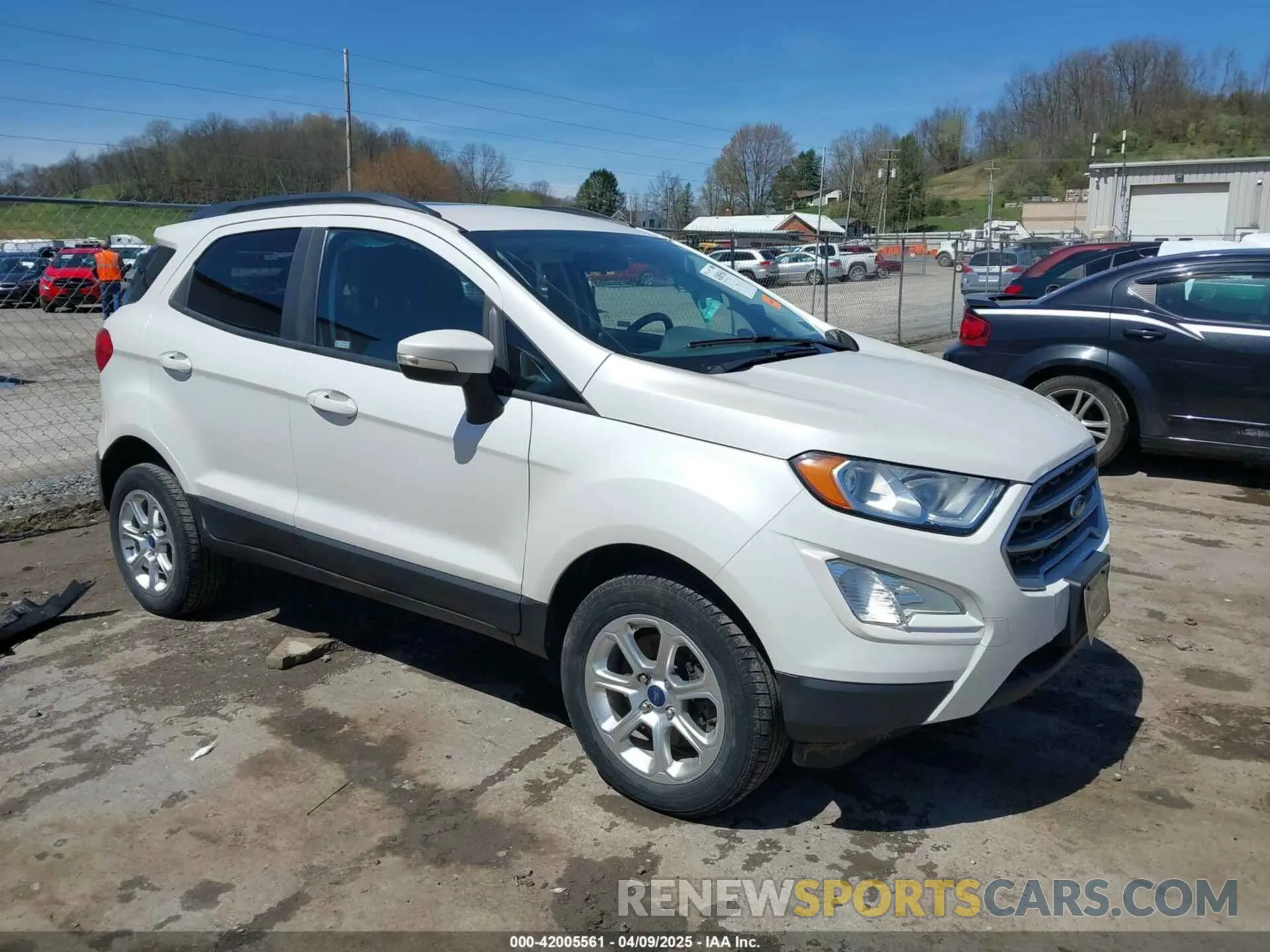 1 Photograph of a damaged car MAJ6S3GL6LC335827 FORD ECOSPORT 2020