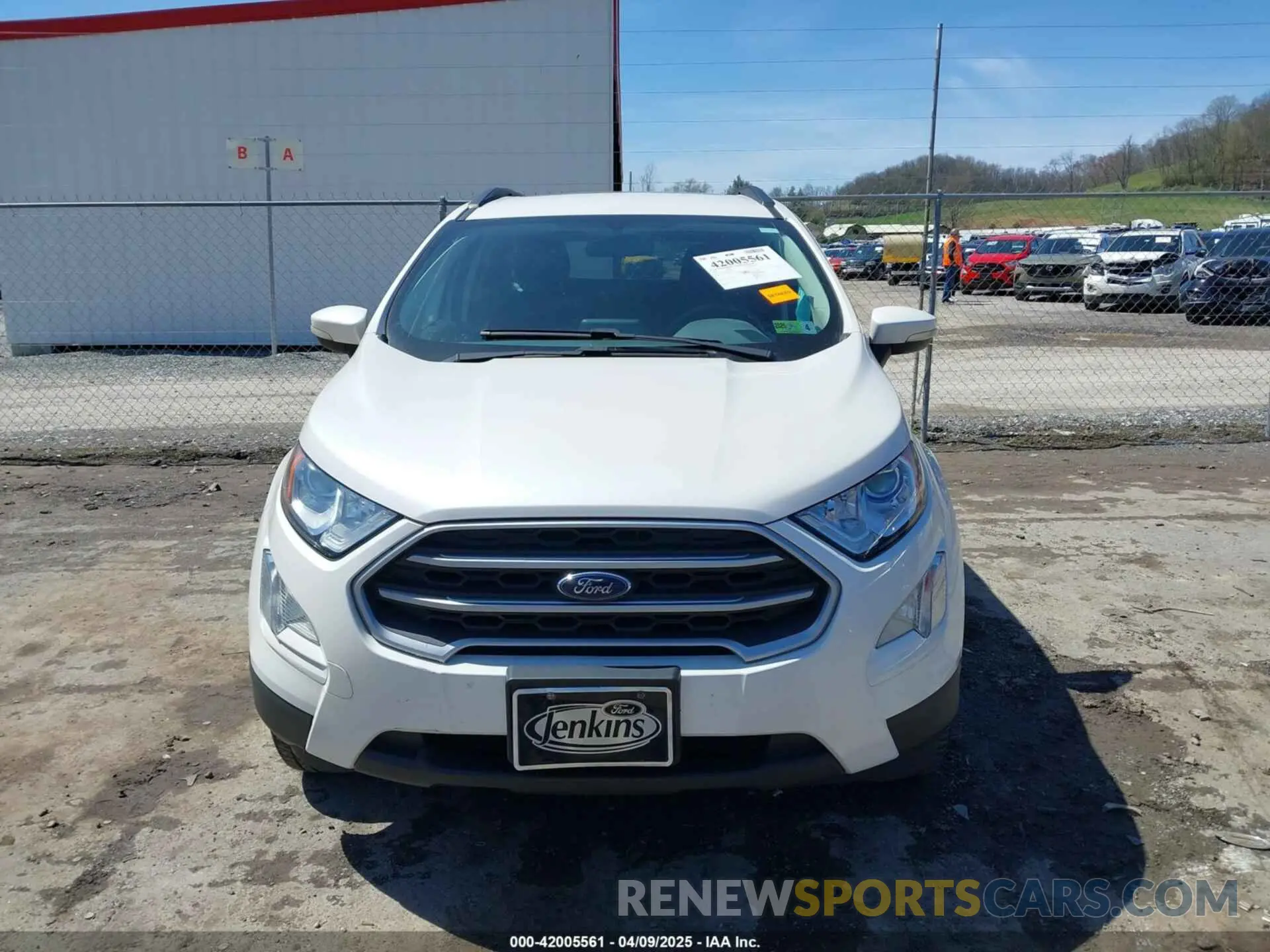 13 Photograph of a damaged car MAJ6S3GL6LC335827 FORD ECOSPORT 2020