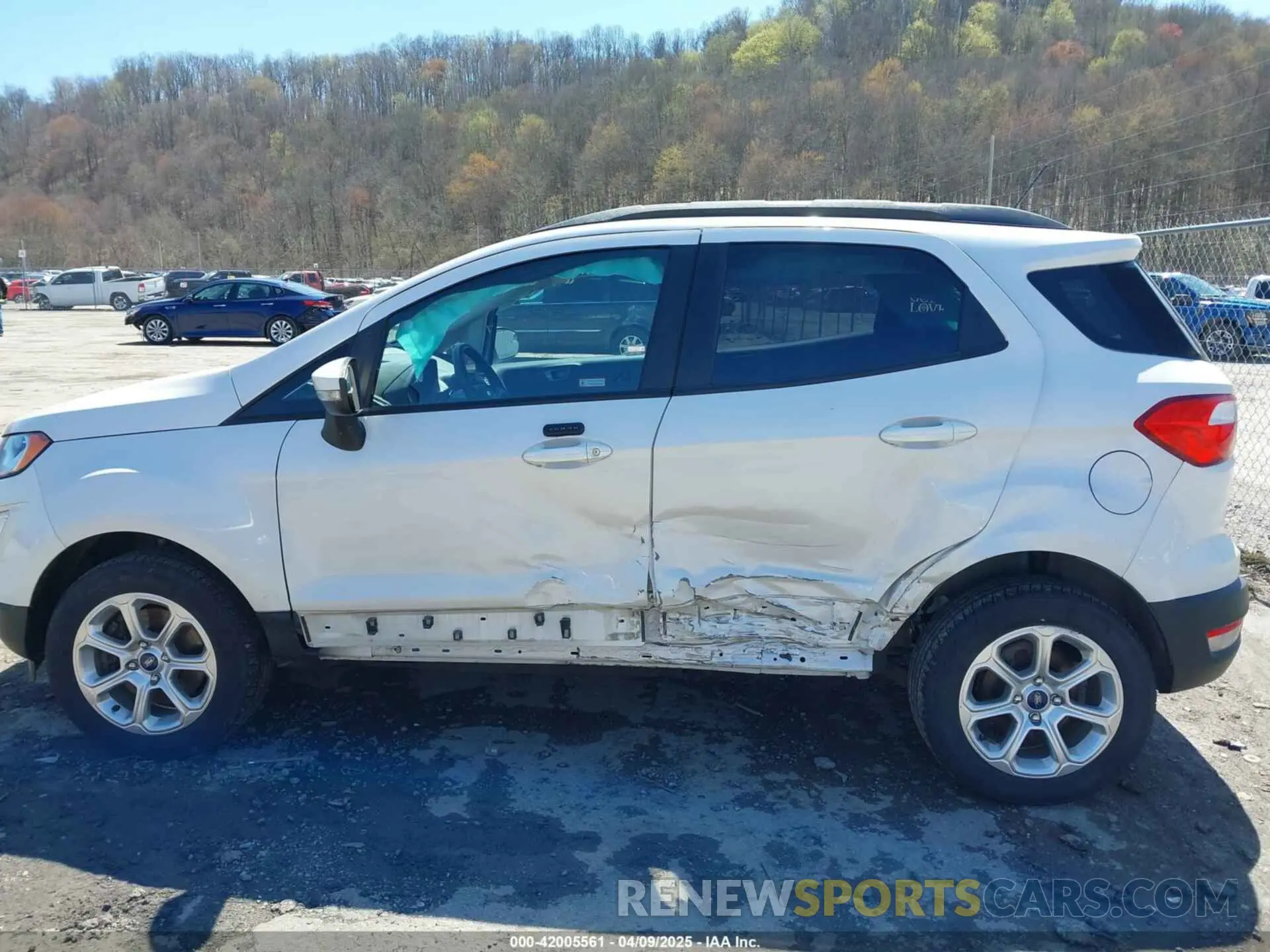 15 Photograph of a damaged car MAJ6S3GL6LC335827 FORD ECOSPORT 2020