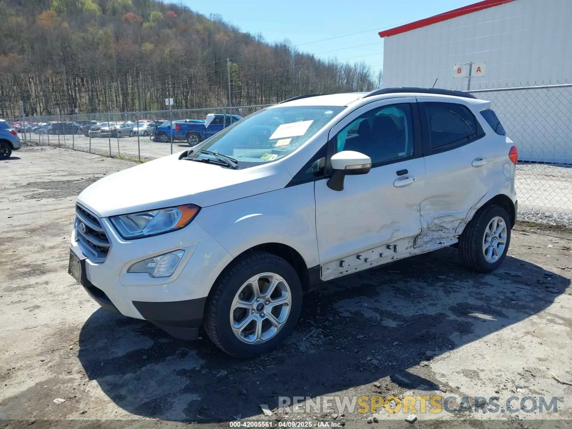 2 Photograph of a damaged car MAJ6S3GL6LC335827 FORD ECOSPORT 2020