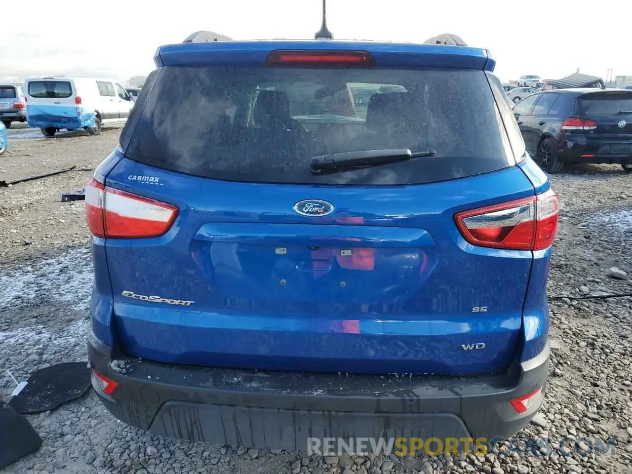 6 Photograph of a damaged car MAJ6S3GL6LC338663 FORD ECOSPORT 2020