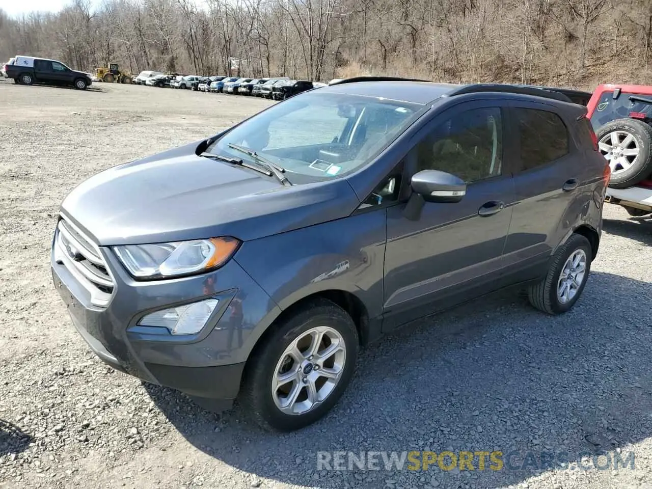 1 Photograph of a damaged car MAJ6S3GL6LC354989 FORD ECOSPORT 2020