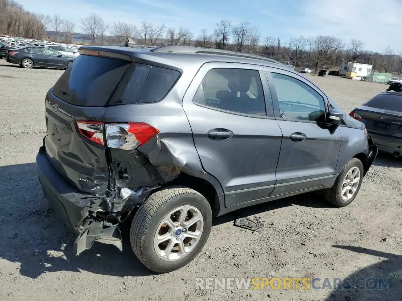 3 Photograph of a damaged car MAJ6S3GL6LC354989 FORD ECOSPORT 2020