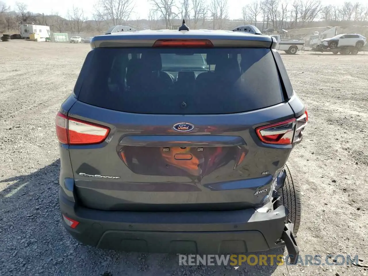6 Photograph of a damaged car MAJ6S3GL6LC354989 FORD ECOSPORT 2020