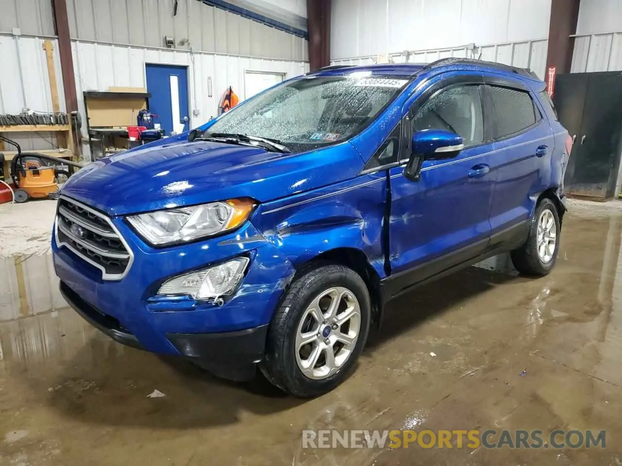 1 Photograph of a damaged car MAJ6S3GL6LC368813 FORD ECOSPORT 2020