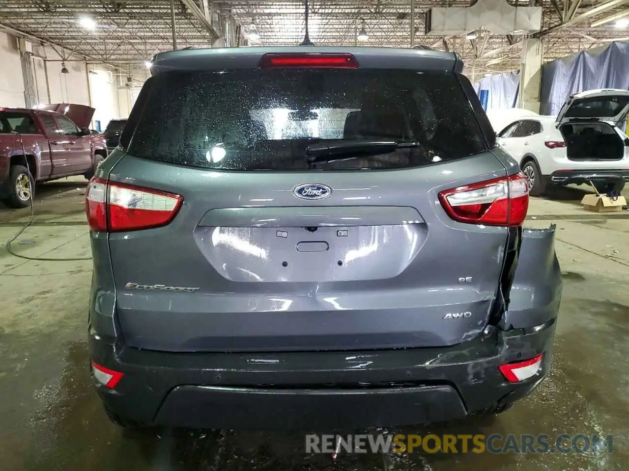 6 Photograph of a damaged car MAJ6S3GL6LC394618 FORD ECOSPORT 2020