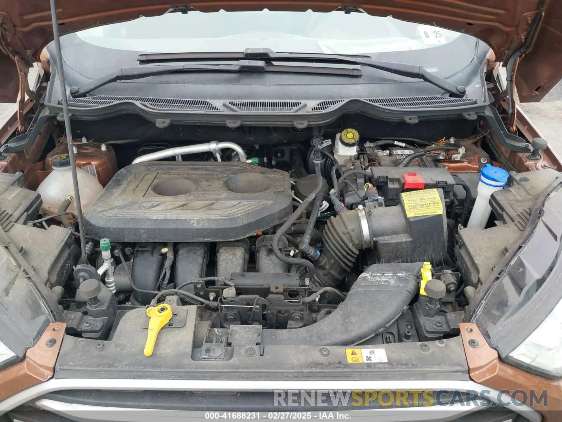 10 Photograph of a damaged car MAJ6S3GL7LC366150 FORD ECOSPORT 2020