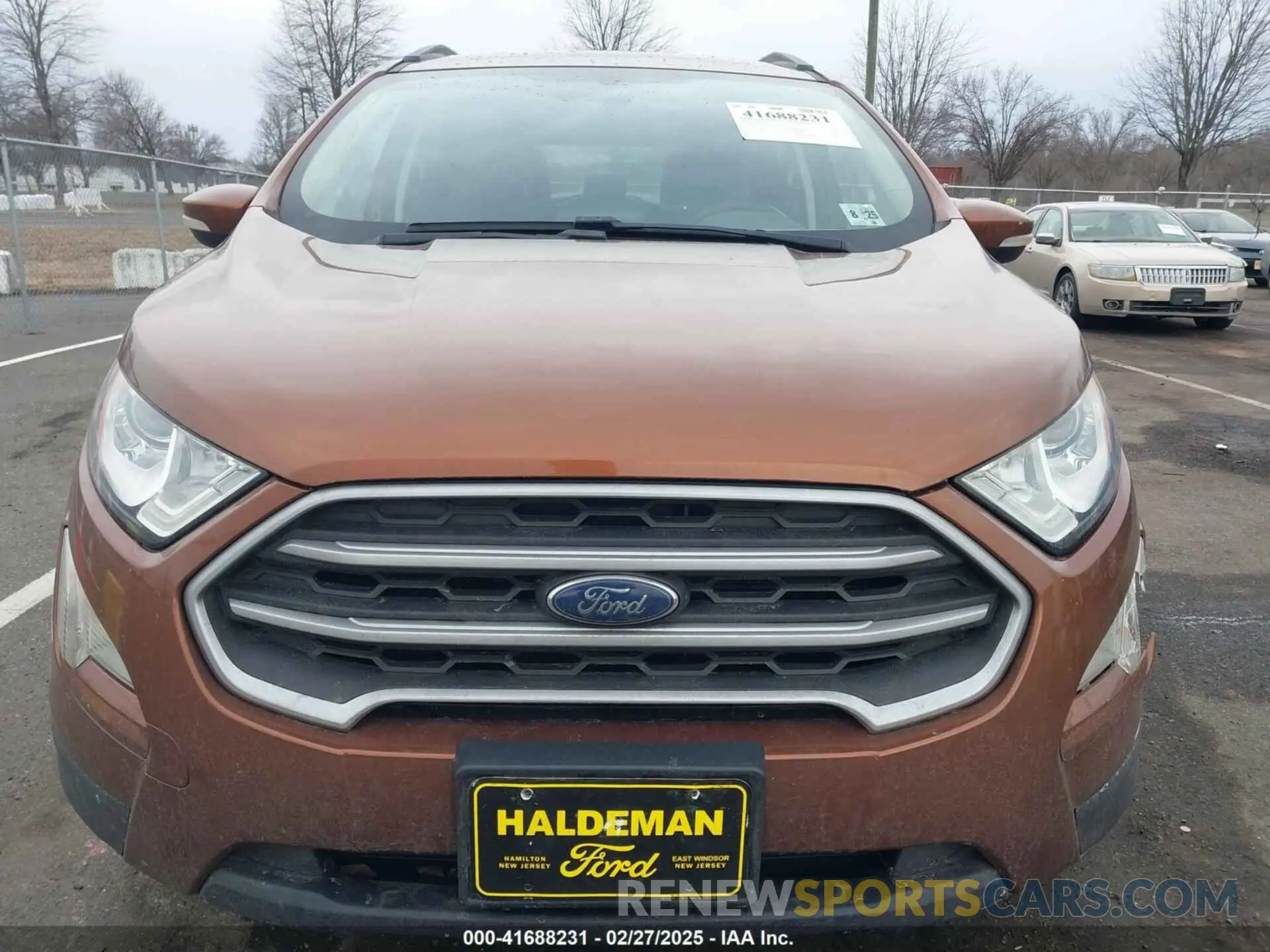 12 Photograph of a damaged car MAJ6S3GL7LC366150 FORD ECOSPORT 2020