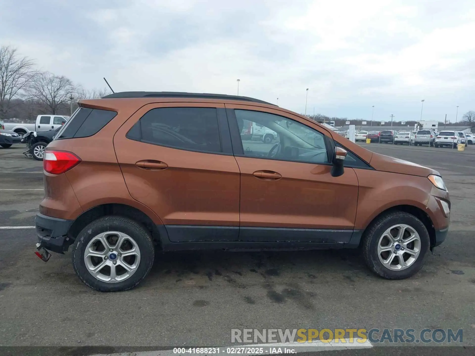 13 Photograph of a damaged car MAJ6S3GL7LC366150 FORD ECOSPORT 2020