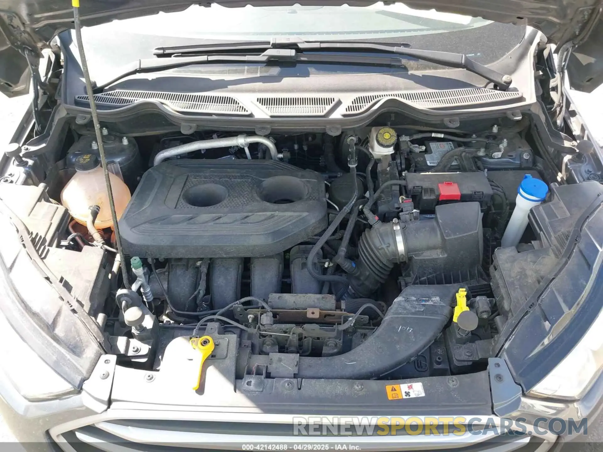 10 Photograph of a damaged car MAJ6S3GL7LC390240 FORD ECOSPORT 2020