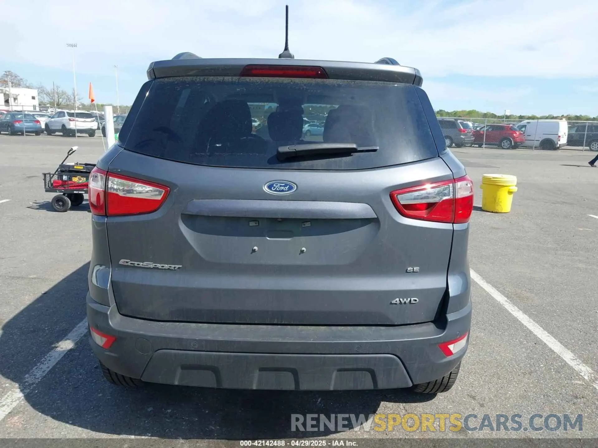 16 Photograph of a damaged car MAJ6S3GL7LC390240 FORD ECOSPORT 2020