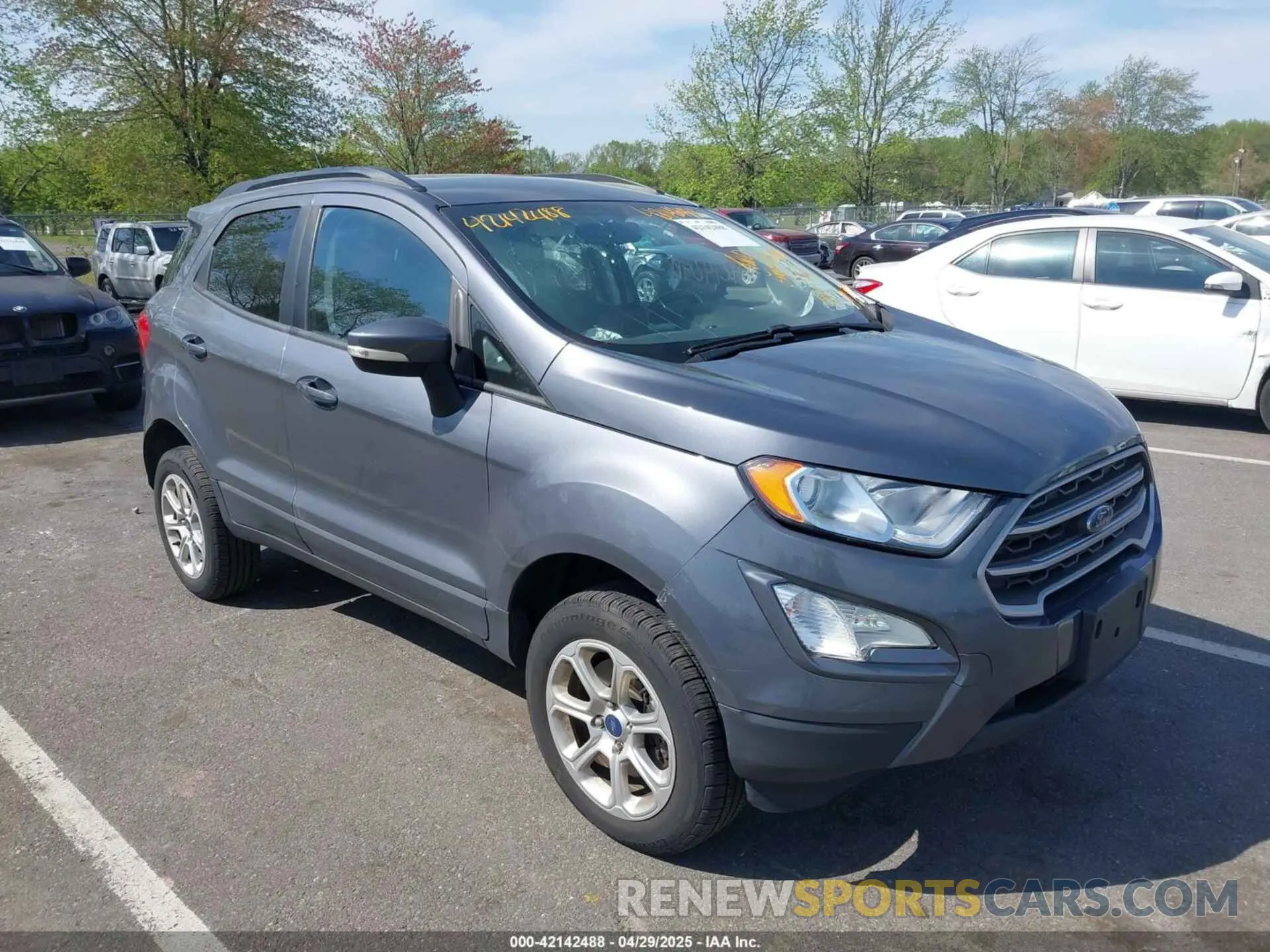 6 Photograph of a damaged car MAJ6S3GL7LC390240 FORD ECOSPORT 2020