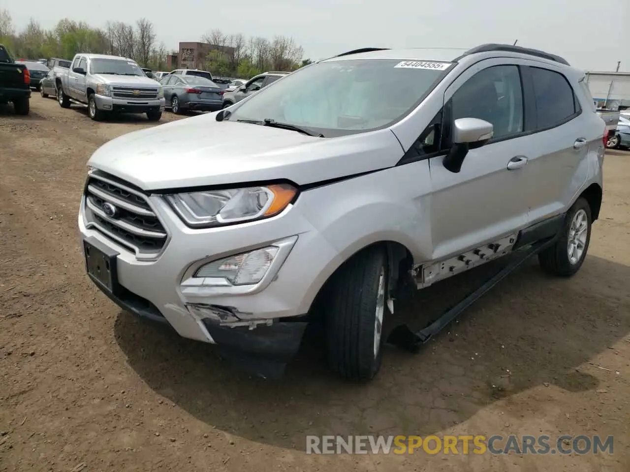 1 Photograph of a damaged car MAJ6S3GL8LC314509 FORD ECOSPORT 2020