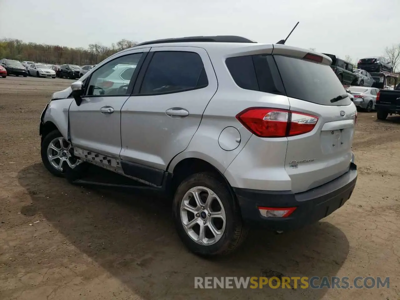 2 Photograph of a damaged car MAJ6S3GL8LC314509 FORD ECOSPORT 2020