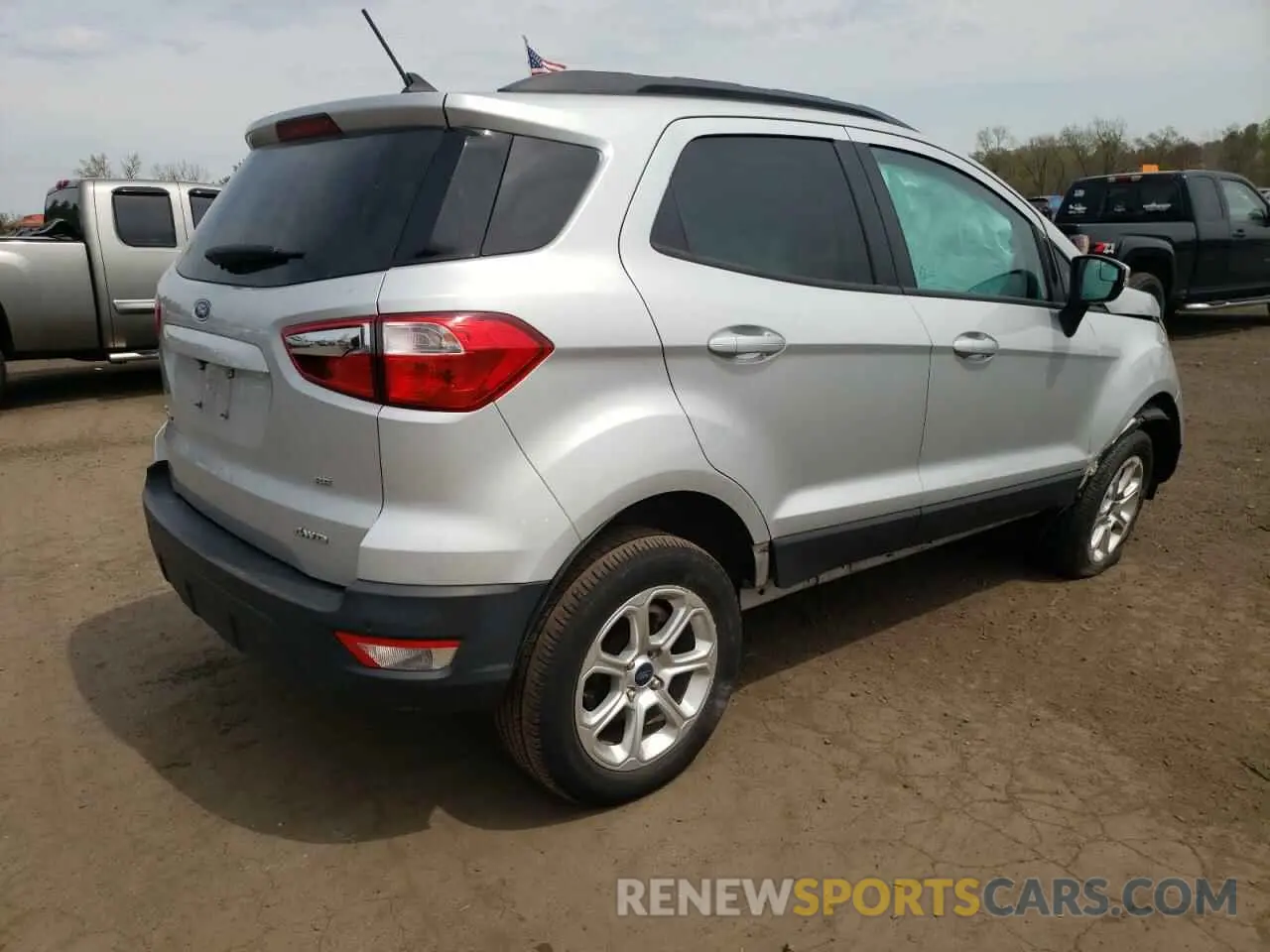 3 Photograph of a damaged car MAJ6S3GL8LC314509 FORD ECOSPORT 2020