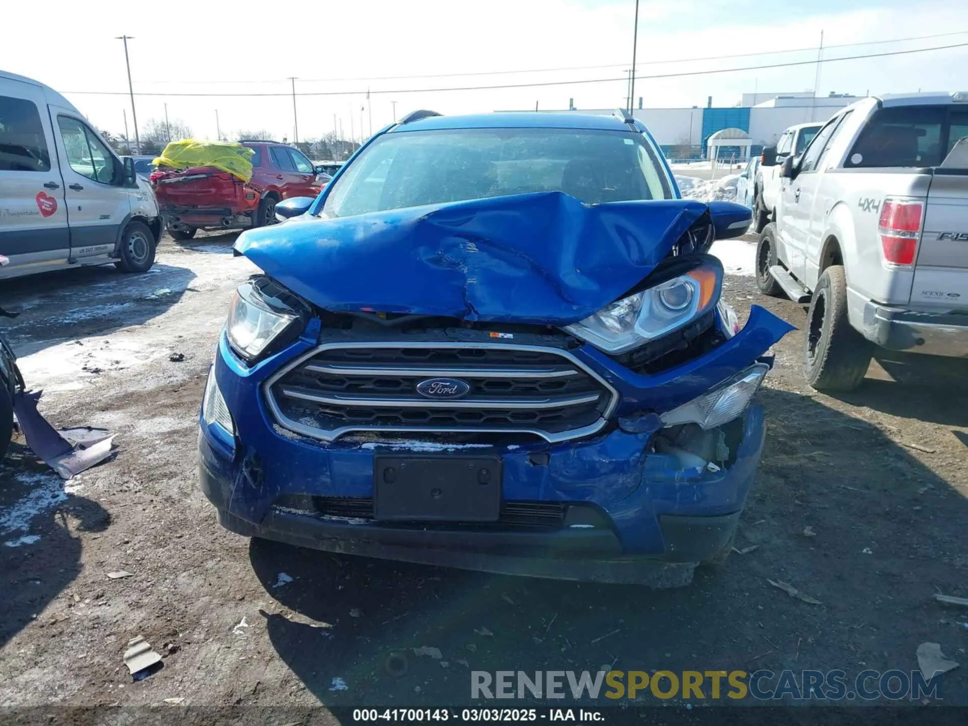12 Photograph of a damaged car MAJ6S3GL8LC329284 FORD ECOSPORT 2020