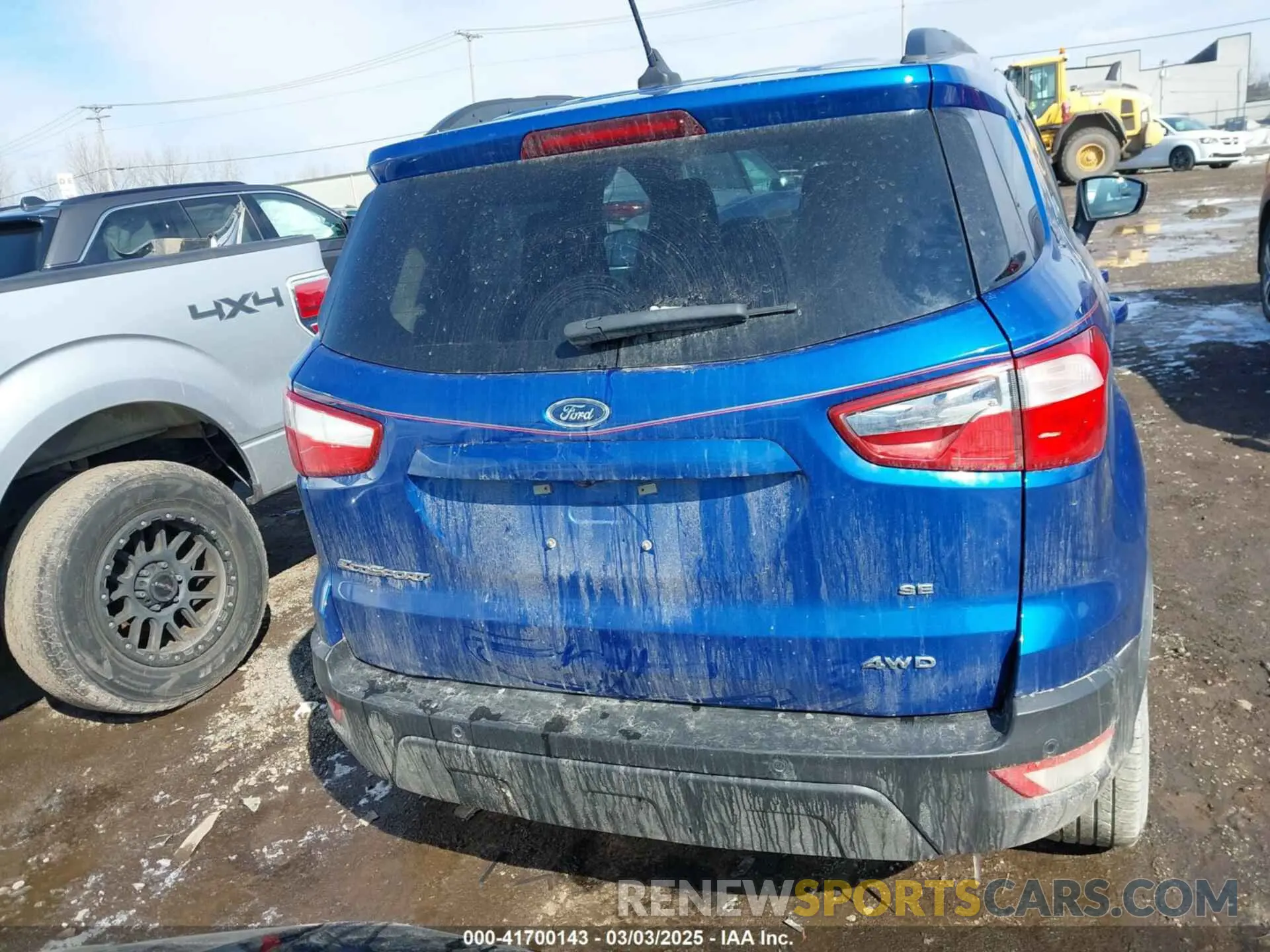 16 Photograph of a damaged car MAJ6S3GL8LC329284 FORD ECOSPORT 2020