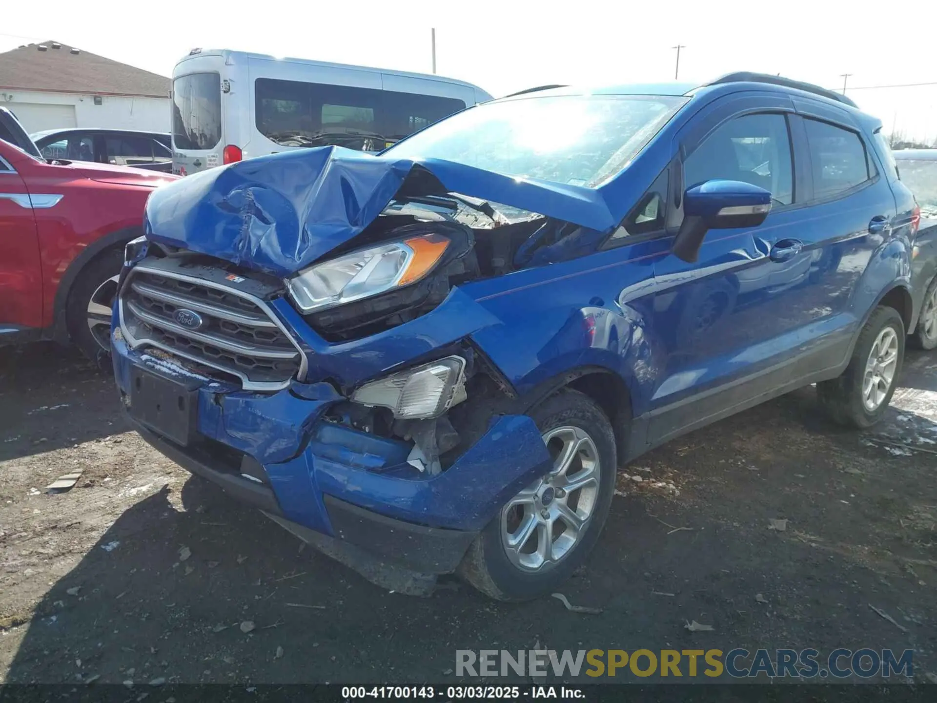 6 Photograph of a damaged car MAJ6S3GL8LC329284 FORD ECOSPORT 2020