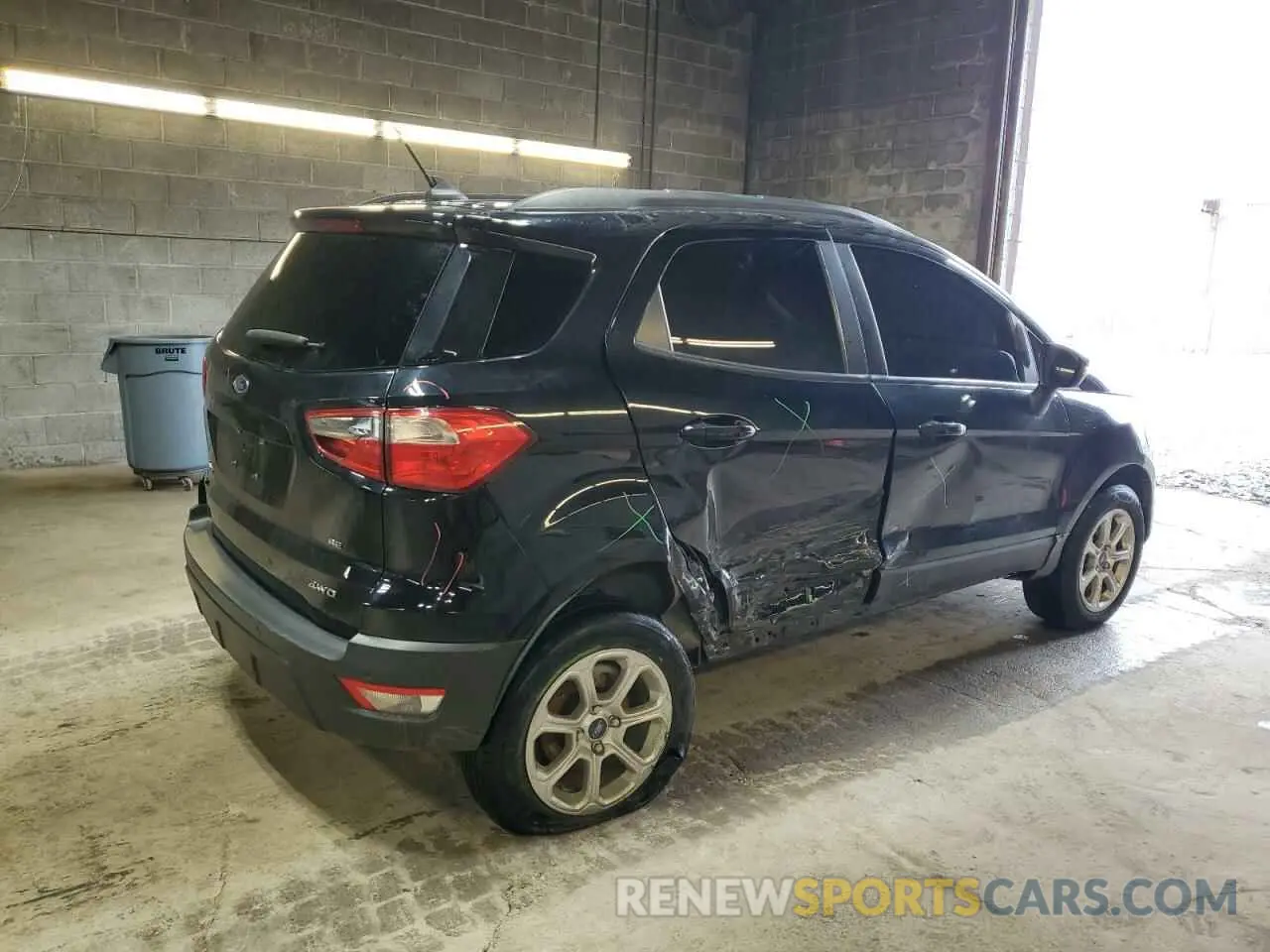 3 Photograph of a damaged car MAJ6S3GL8LC335537 FORD ECOSPORT 2020