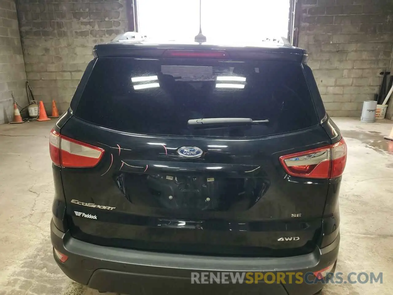 6 Photograph of a damaged car MAJ6S3GL8LC335537 FORD ECOSPORT 2020