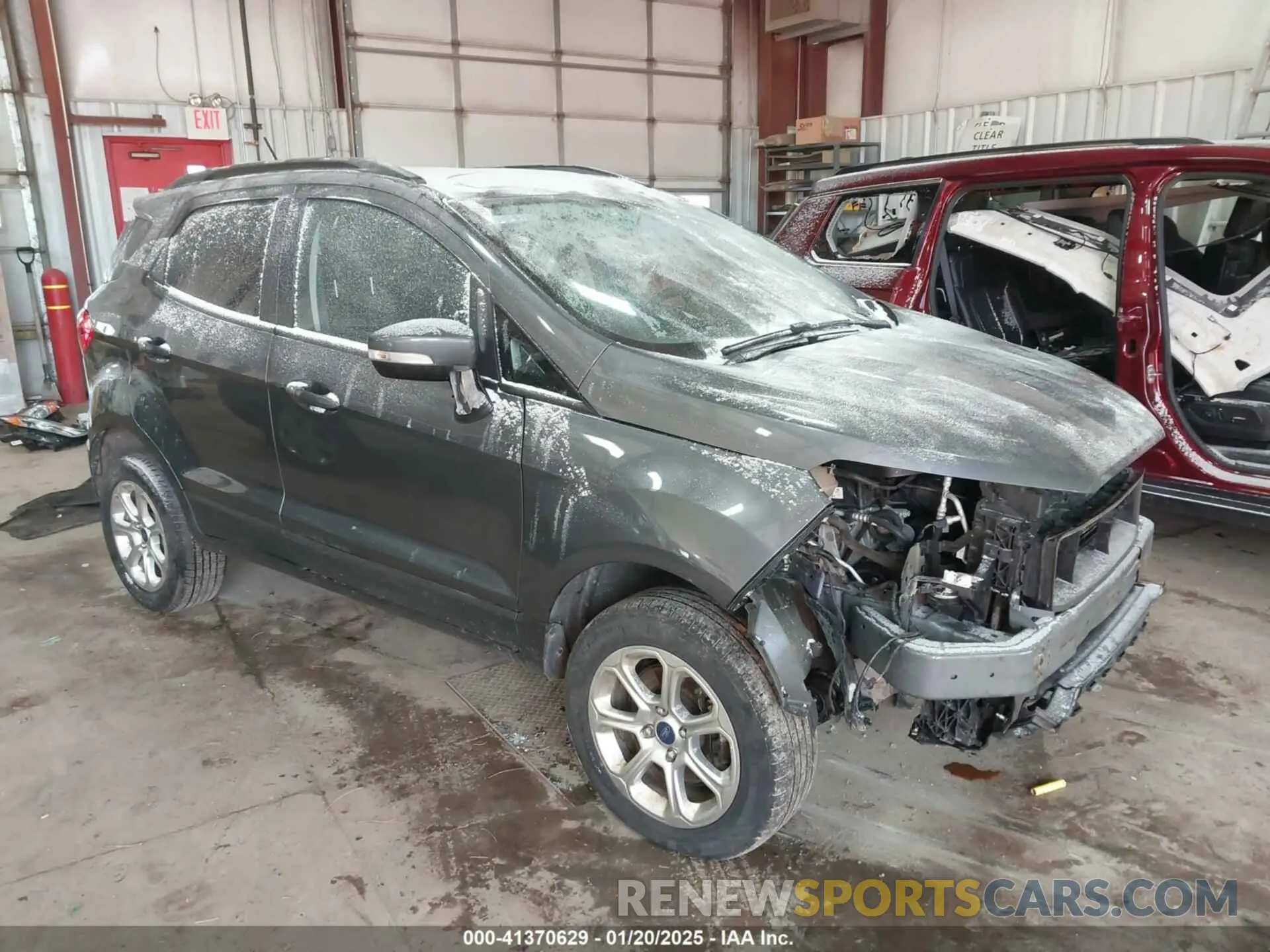 1 Photograph of a damaged car MAJ6S3GL8LC345257 FORD ECOSPORT 2020