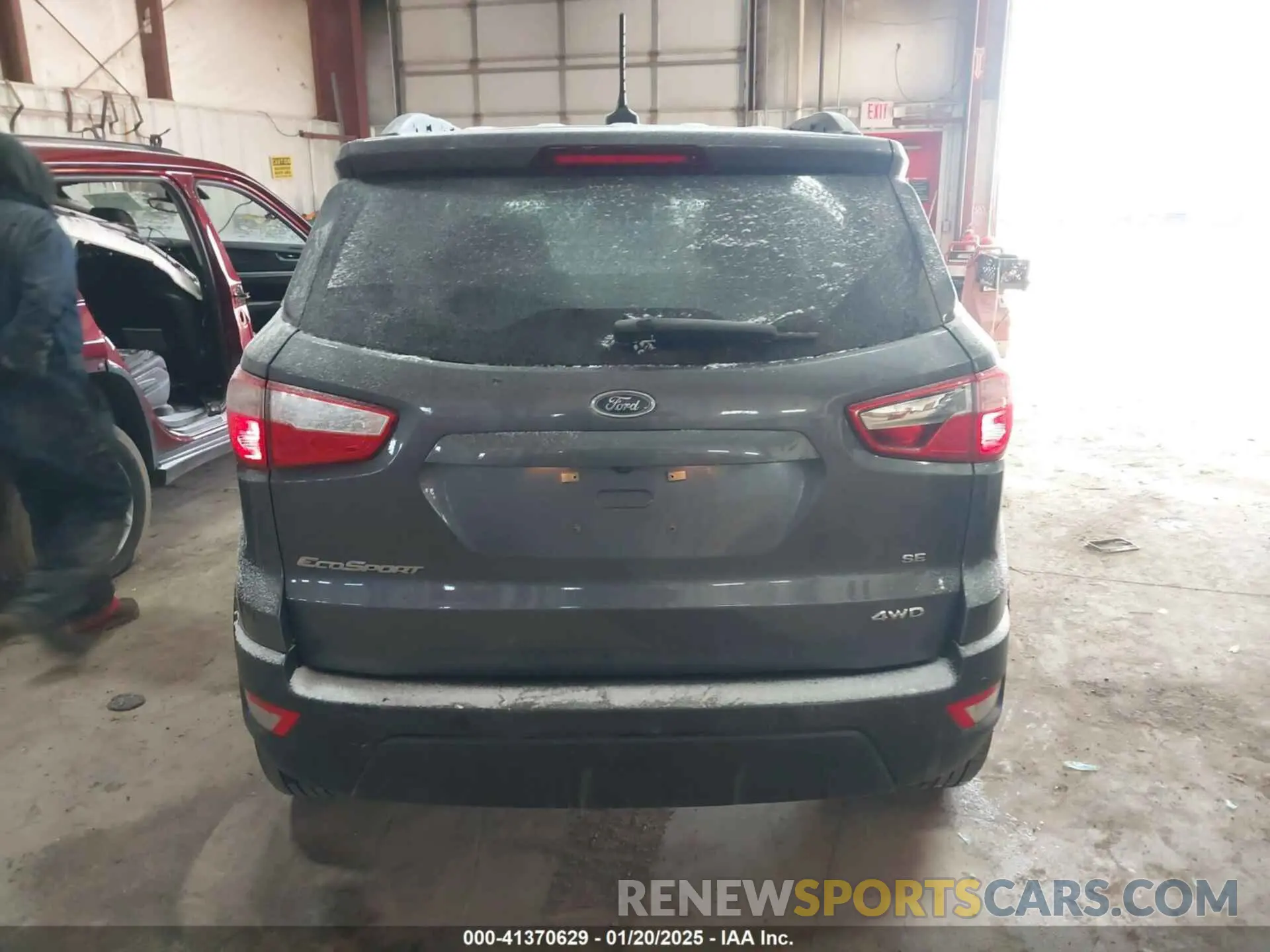 16 Photograph of a damaged car MAJ6S3GL8LC345257 FORD ECOSPORT 2020
