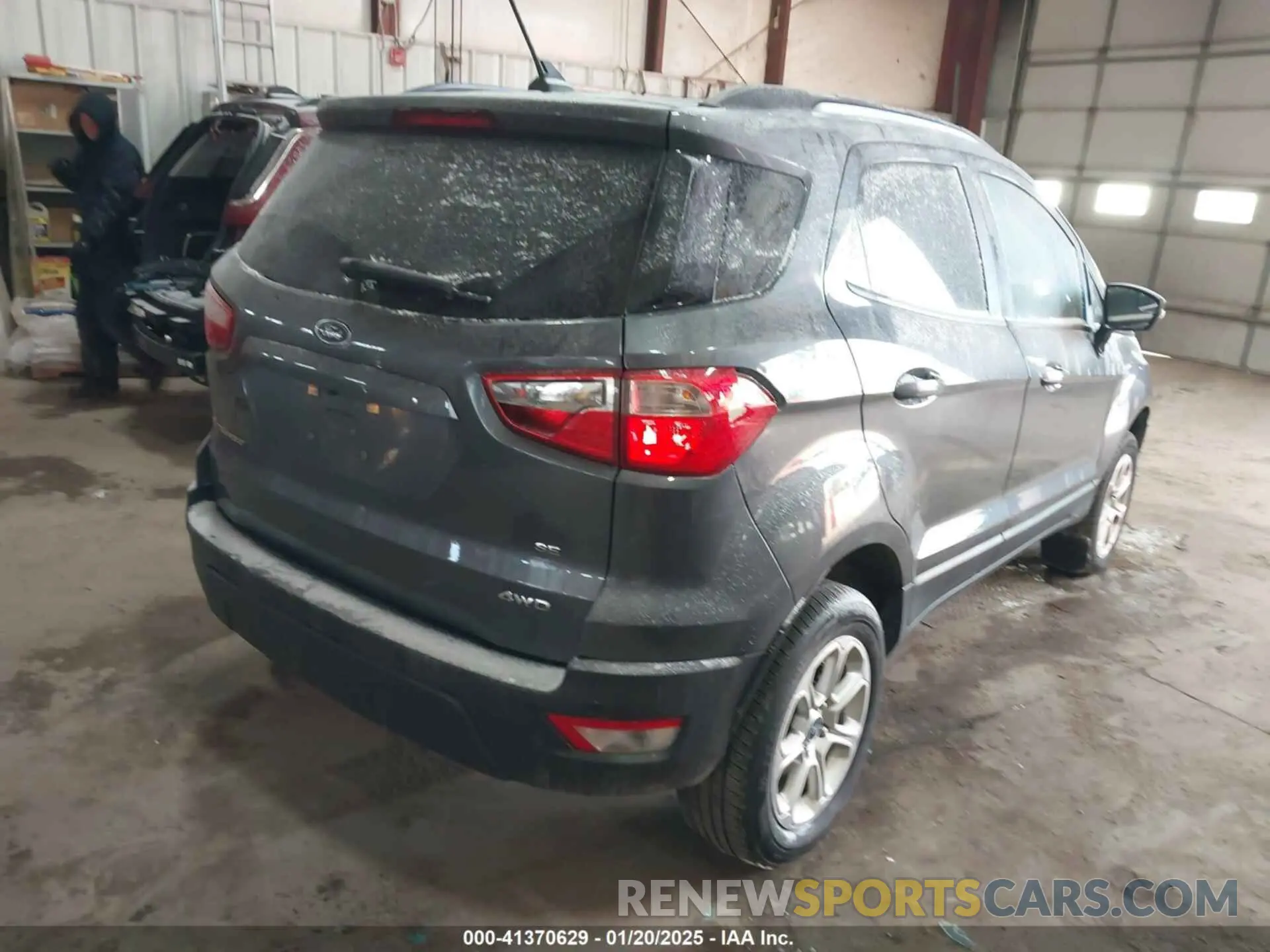 4 Photograph of a damaged car MAJ6S3GL8LC345257 FORD ECOSPORT 2020