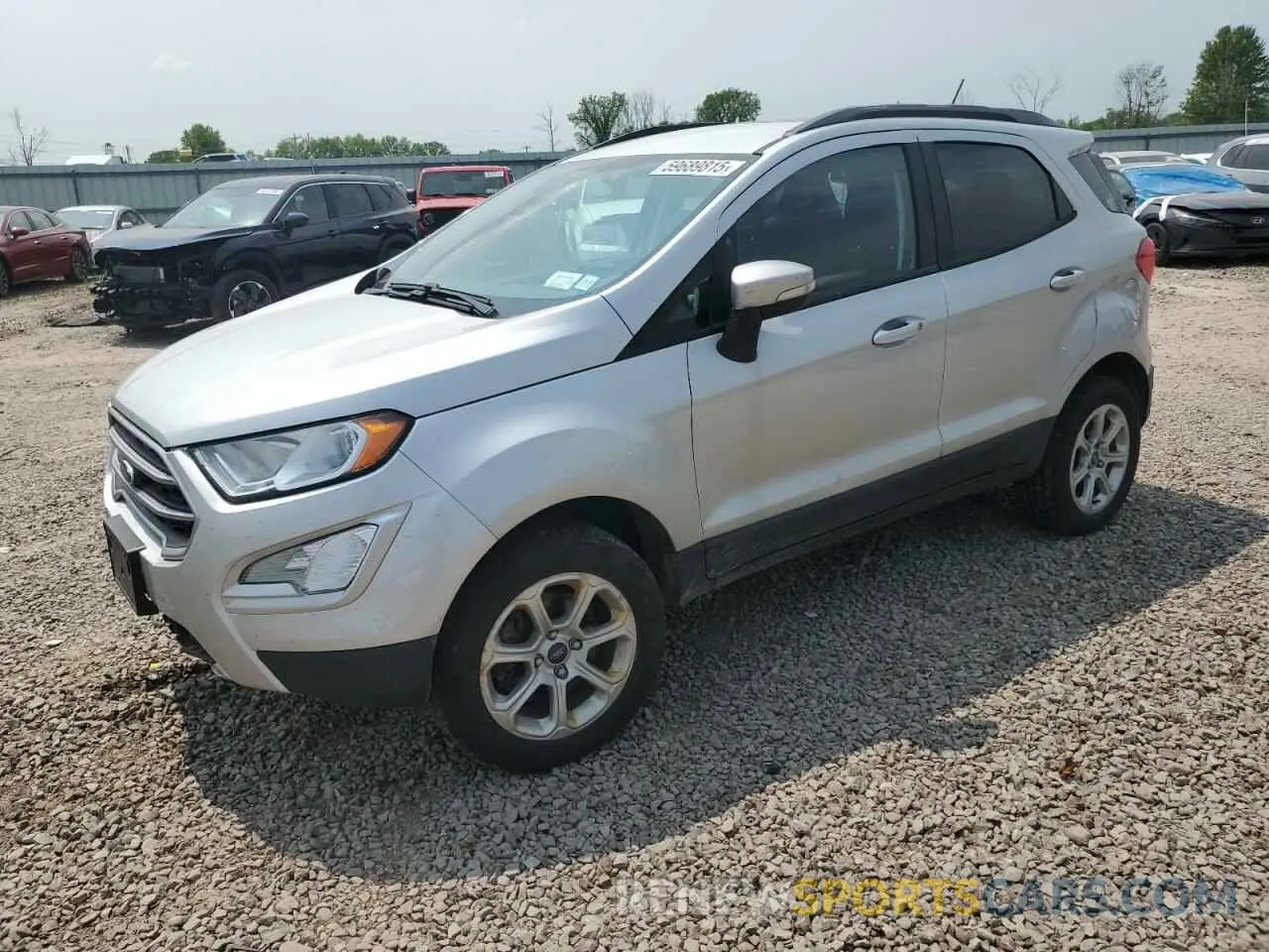 1 Photograph of a damaged car MAJ6S3GL8LC354928 FORD ECOSPORT 2020