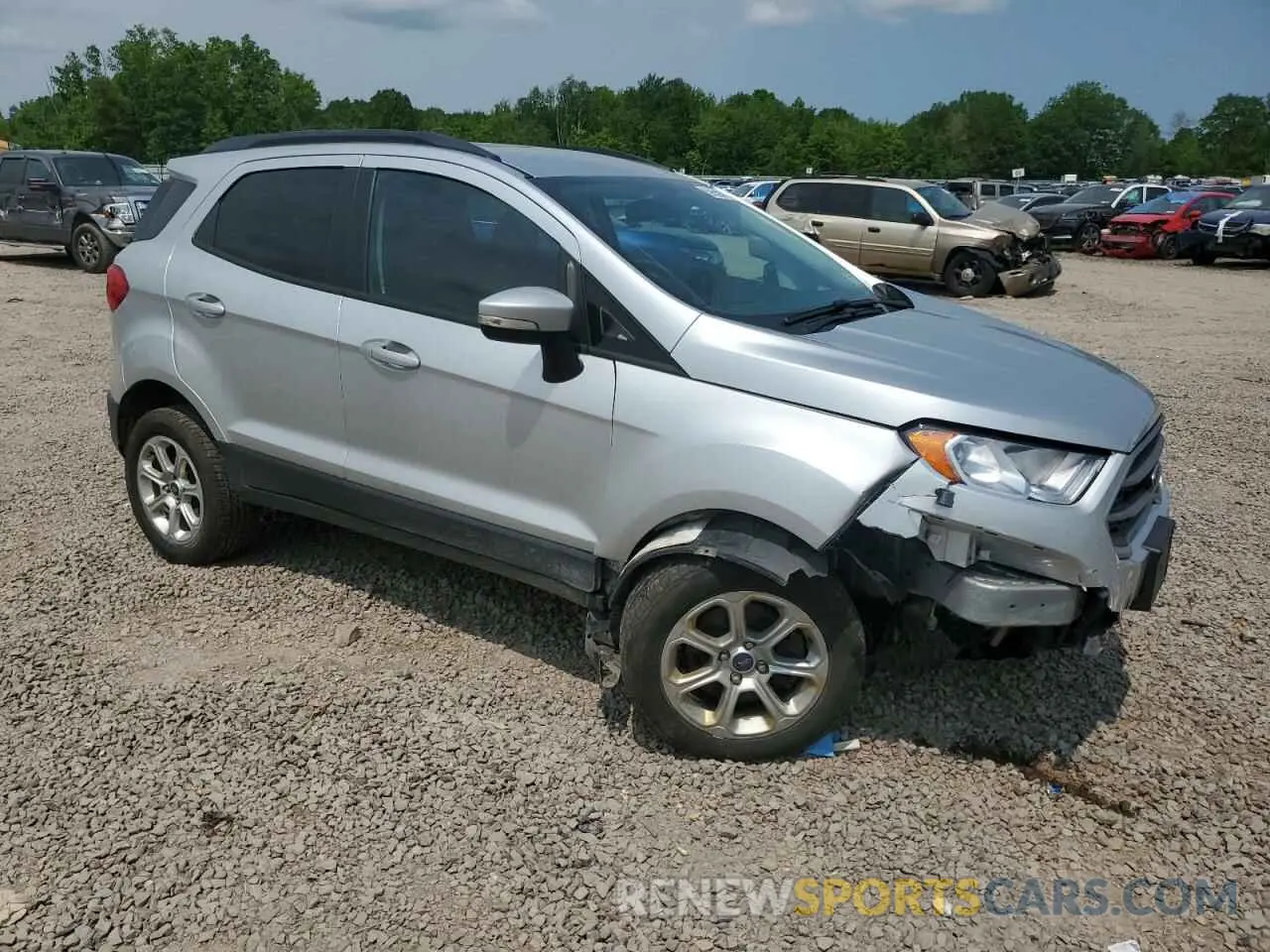 4 Photograph of a damaged car MAJ6S3GL8LC354928 FORD ECOSPORT 2020