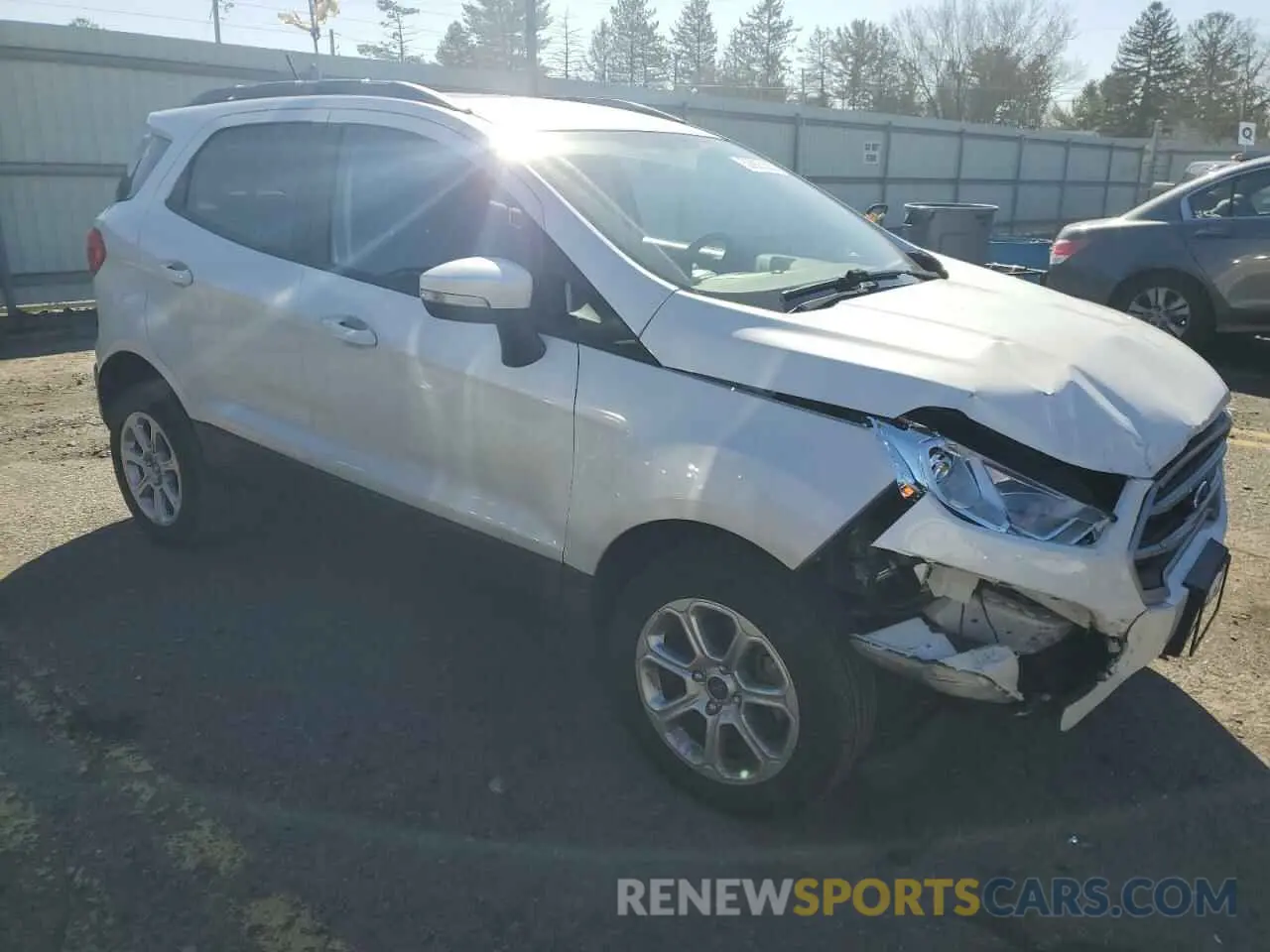 4 Photograph of a damaged car MAJ6S3GL8LC354945 FORD ECOSPORT 2020