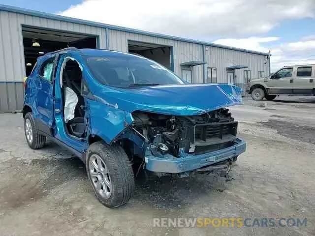 14 Photograph of a damaged car MAJ6S3GL8LC359658 FORD ECOSPORT 2020