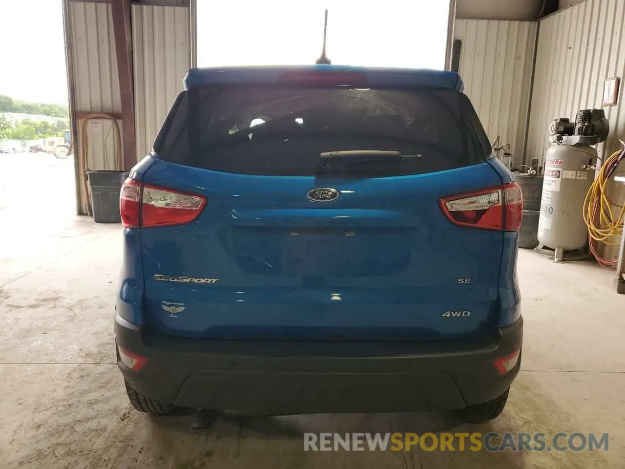 6 Photograph of a damaged car MAJ6S3GL8LC359658 FORD ECOSPORT 2020