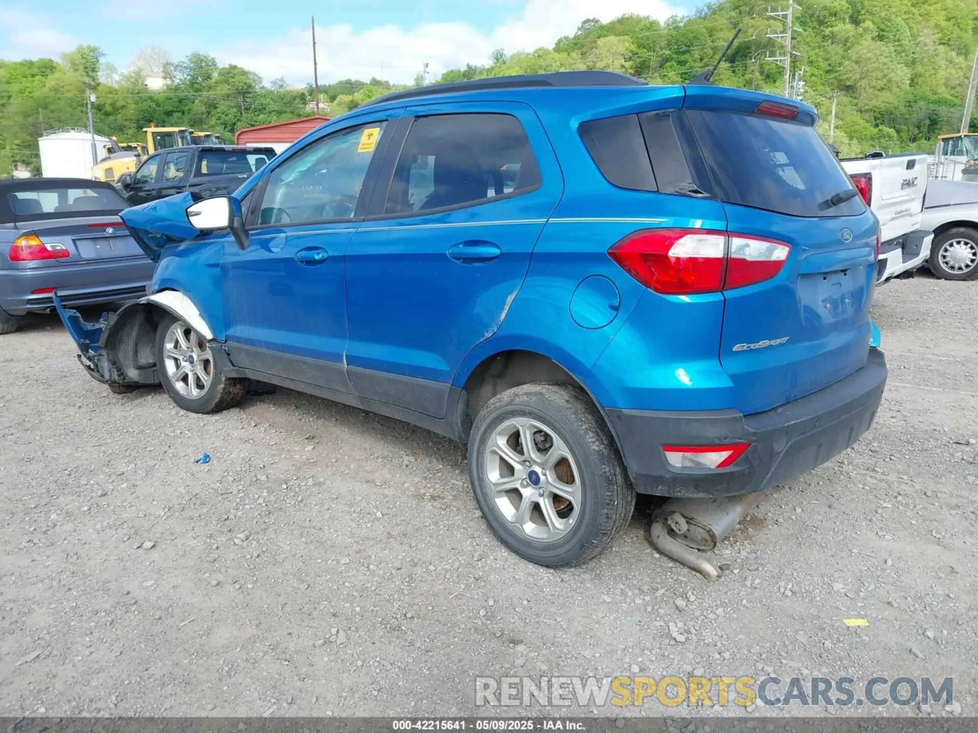 3 Photograph of a damaged car MAJ6S3GL8LC364083 FORD ECOSPORT 2020