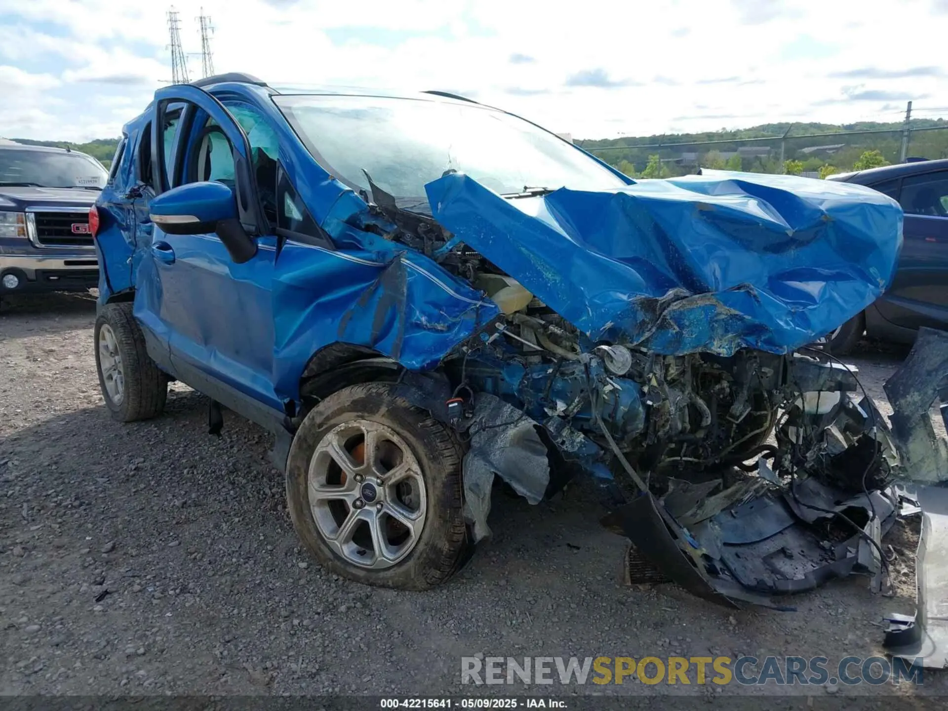 6 Photograph of a damaged car MAJ6S3GL8LC364083 FORD ECOSPORT 2020