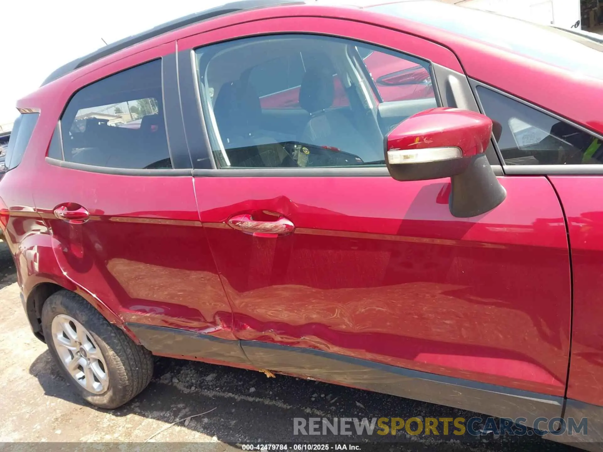 12 Photograph of a damaged car MAJ6S3GL8LC368425 FORD ECOSPORT 2020