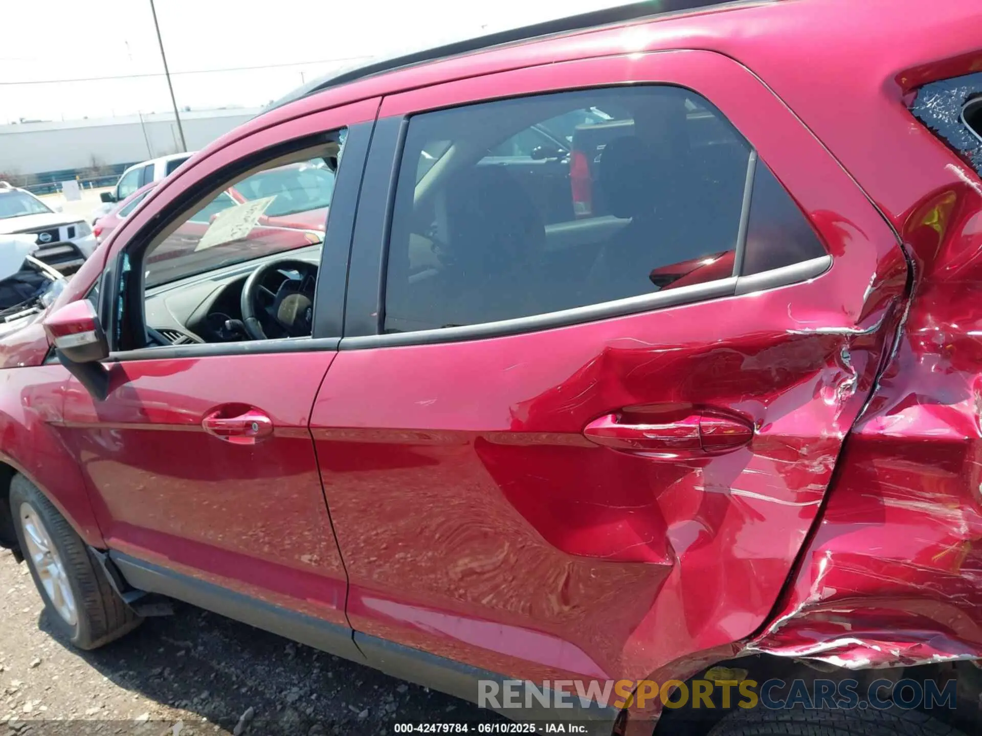 13 Photograph of a damaged car MAJ6S3GL8LC368425 FORD ECOSPORT 2020