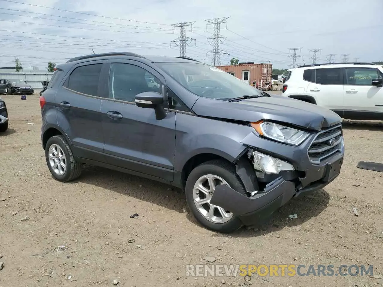 4 Photograph of a damaged car MAJ6S3GL8LC384785 FORD ECOSPORT 2020