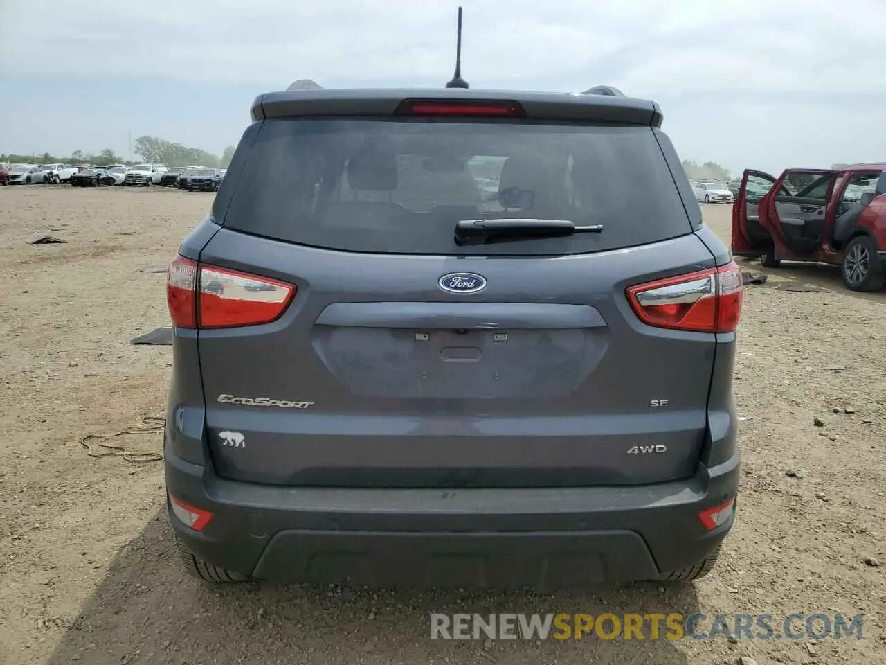 6 Photograph of a damaged car MAJ6S3GL8LC384785 FORD ECOSPORT 2020