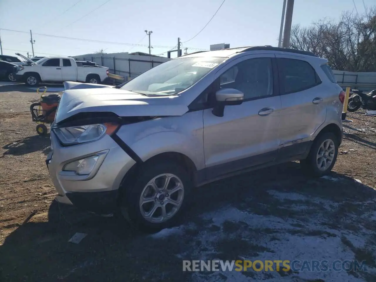 1 Photograph of a damaged car MAJ6S3GL8LC393325 FORD ECOSPORT 2020