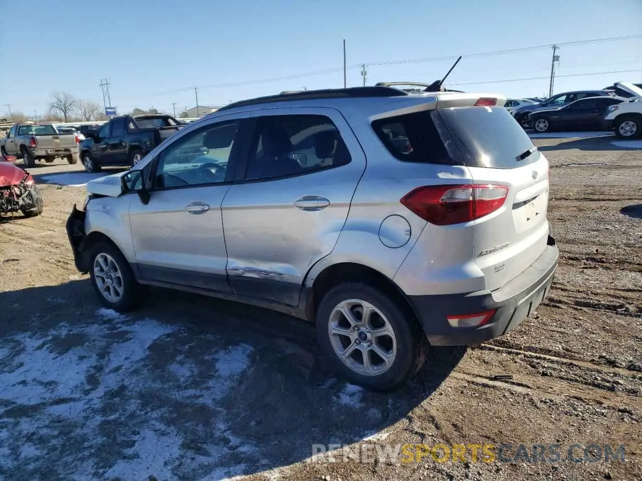 2 Photograph of a damaged car MAJ6S3GL8LC393325 FORD ECOSPORT 2020