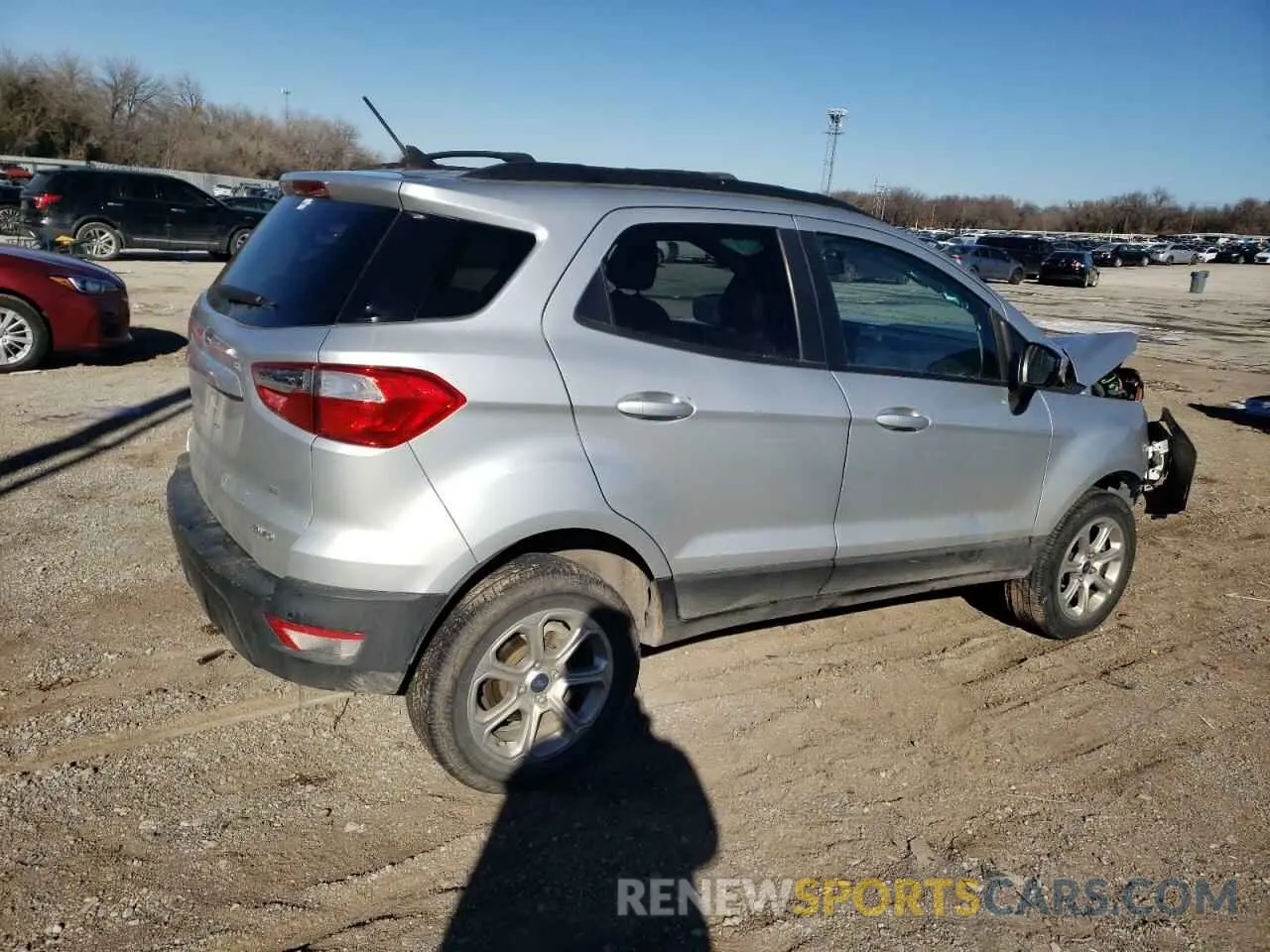 3 Photograph of a damaged car MAJ6S3GL8LC393325 FORD ECOSPORT 2020