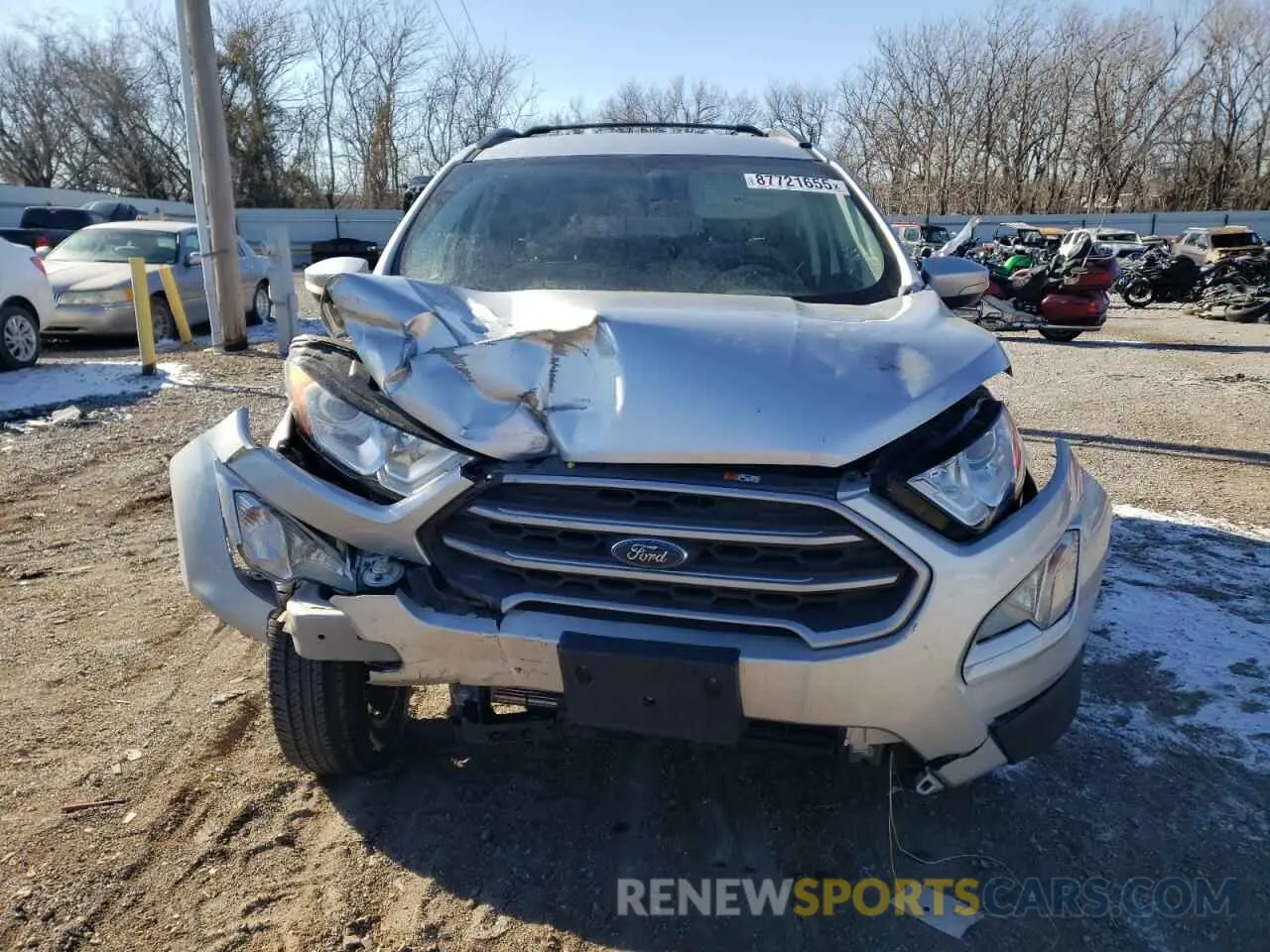 5 Photograph of a damaged car MAJ6S3GL8LC393325 FORD ECOSPORT 2020