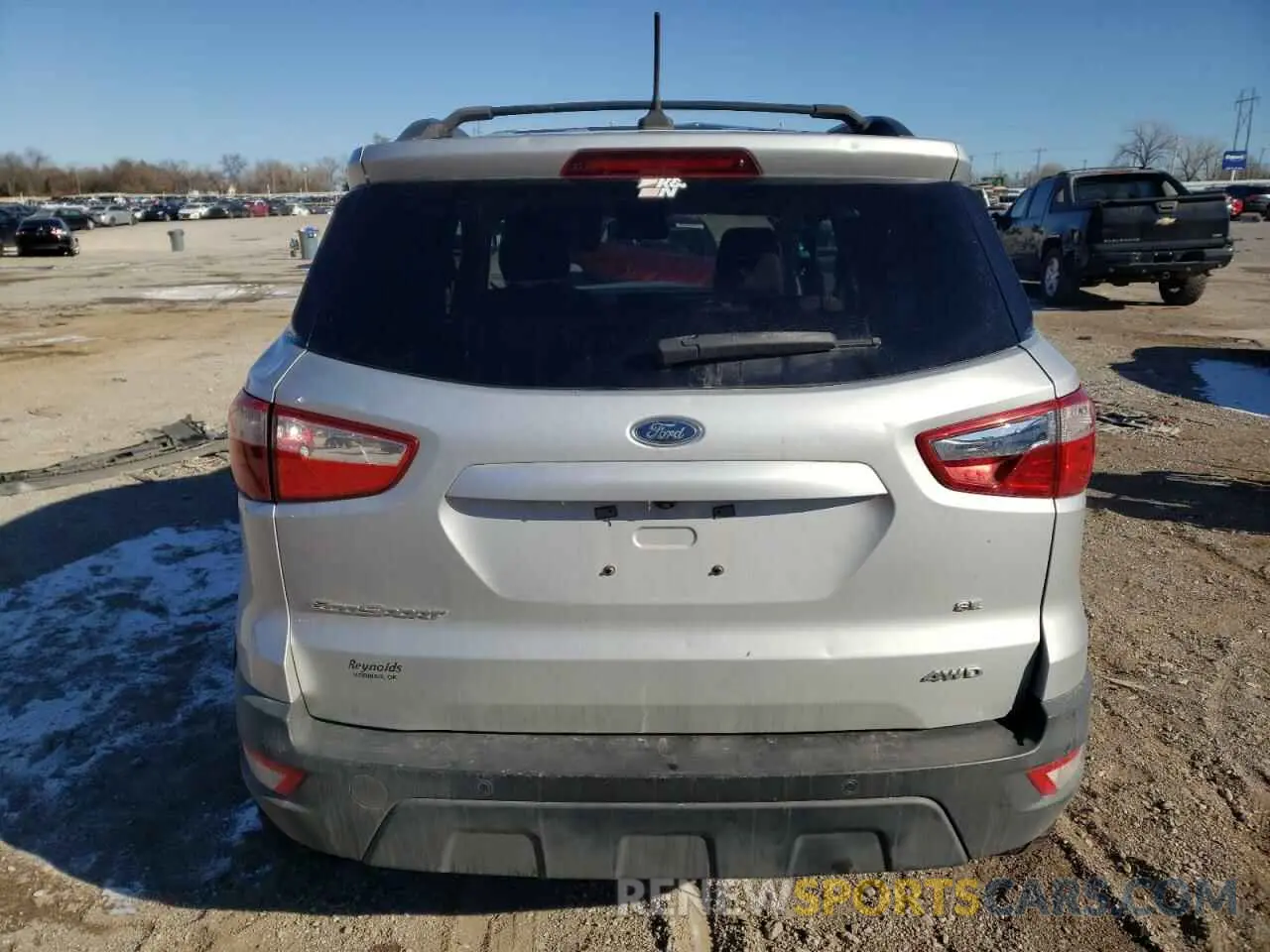 6 Photograph of a damaged car MAJ6S3GL8LC393325 FORD ECOSPORT 2020
